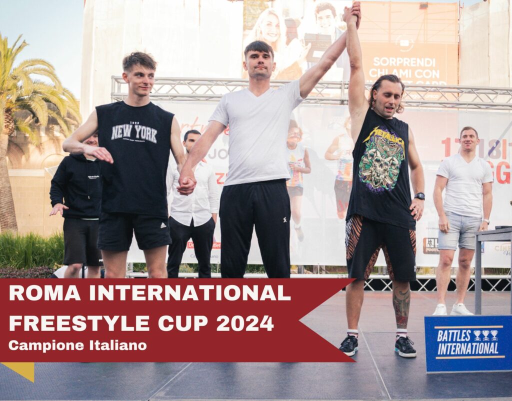 Roma international freestyle cup campione italiano